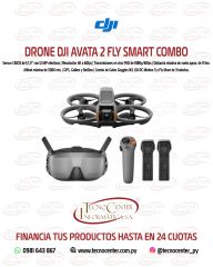 Drone DJI Avata 2 Fly Smart Combo (3 Baterías)